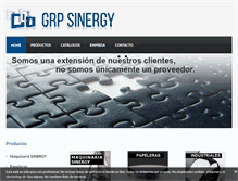 Tablet Screenshot of grpsinergy.com